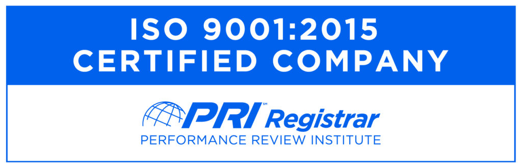 ISO 9001:2015 Certified Company